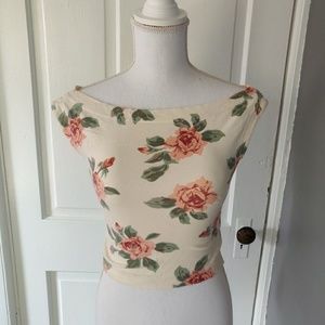 Esprit floral crop top